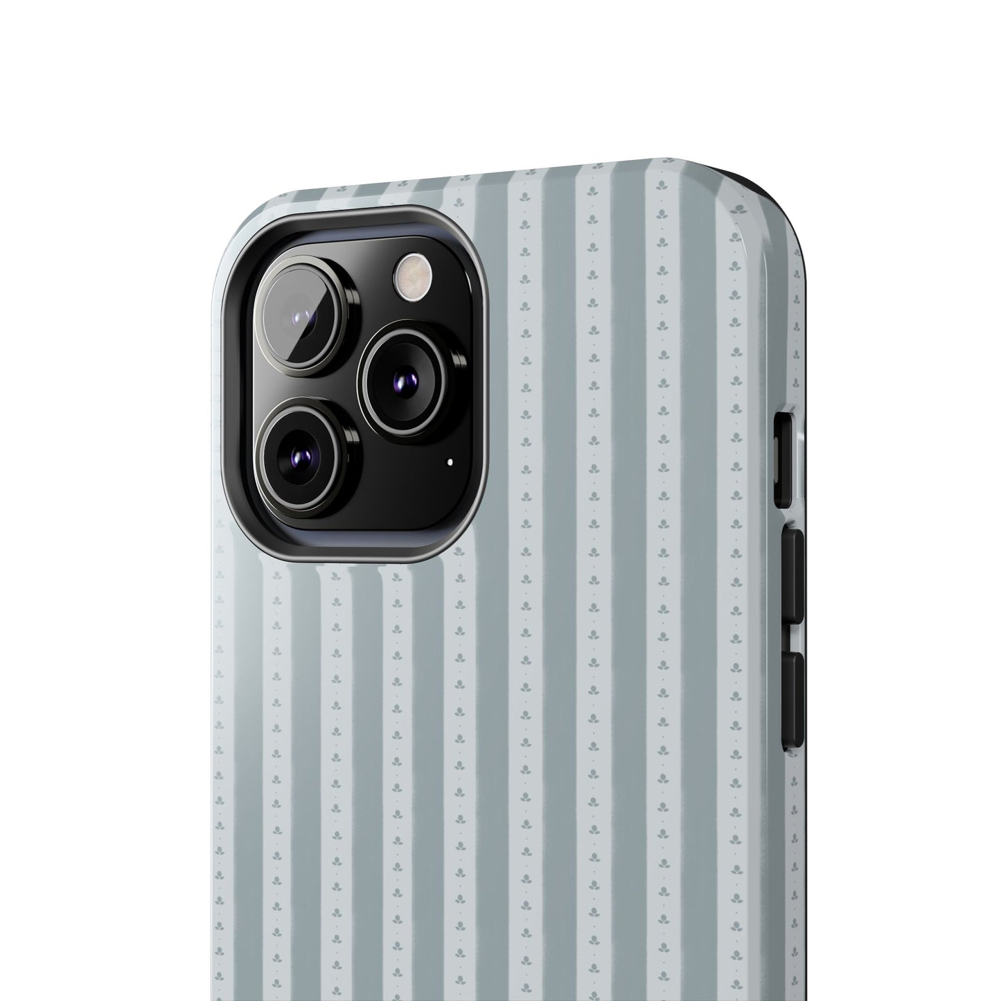 Muted Blue Stripe IPhone Case
