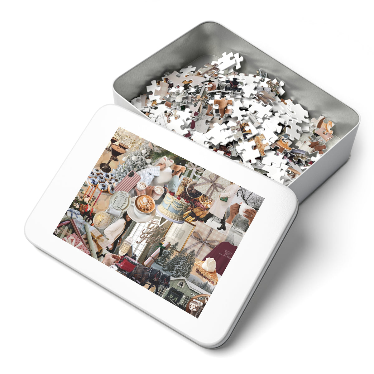 Everygirl Holiday Collage Puzzle