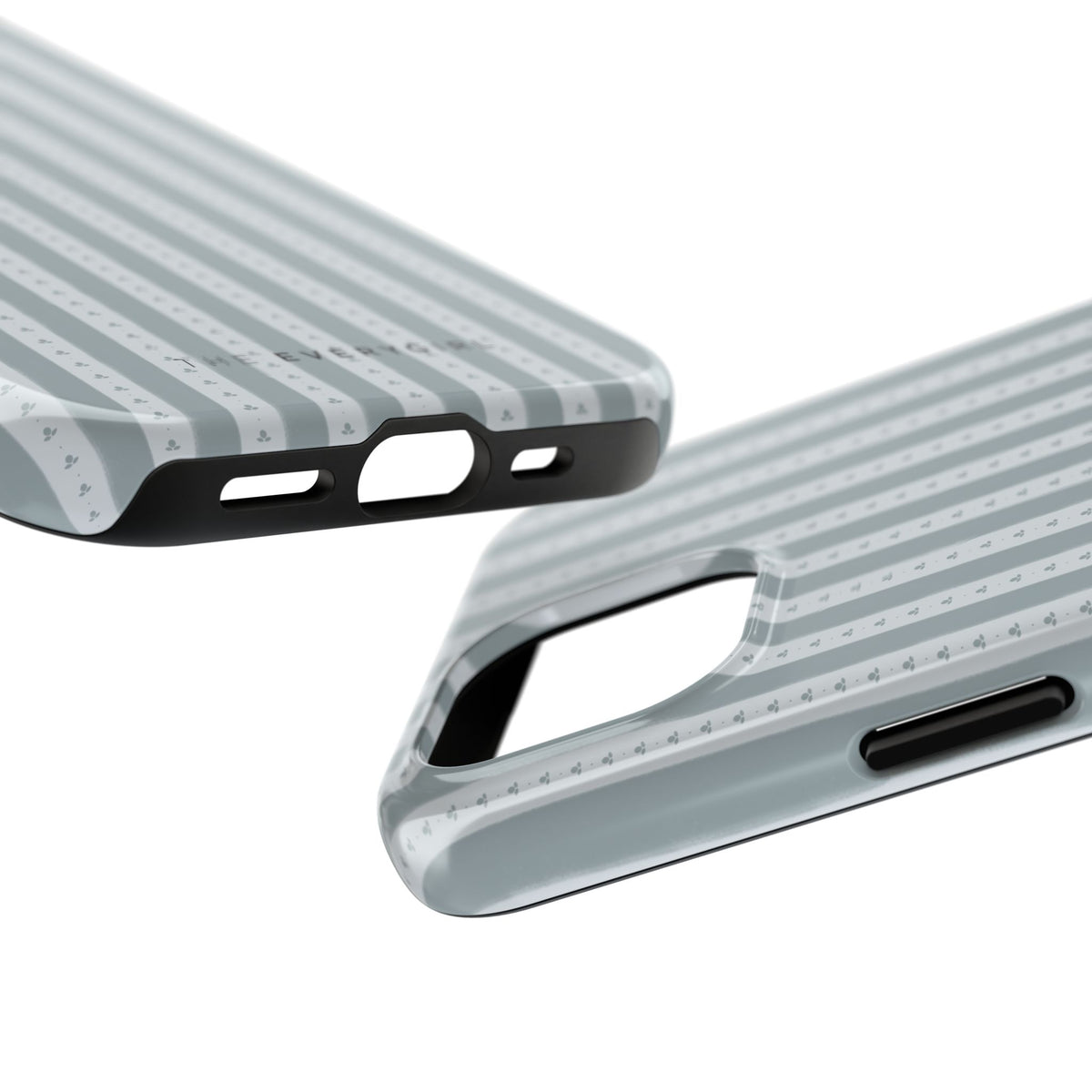 Muted Blue Stripe IPhone Case