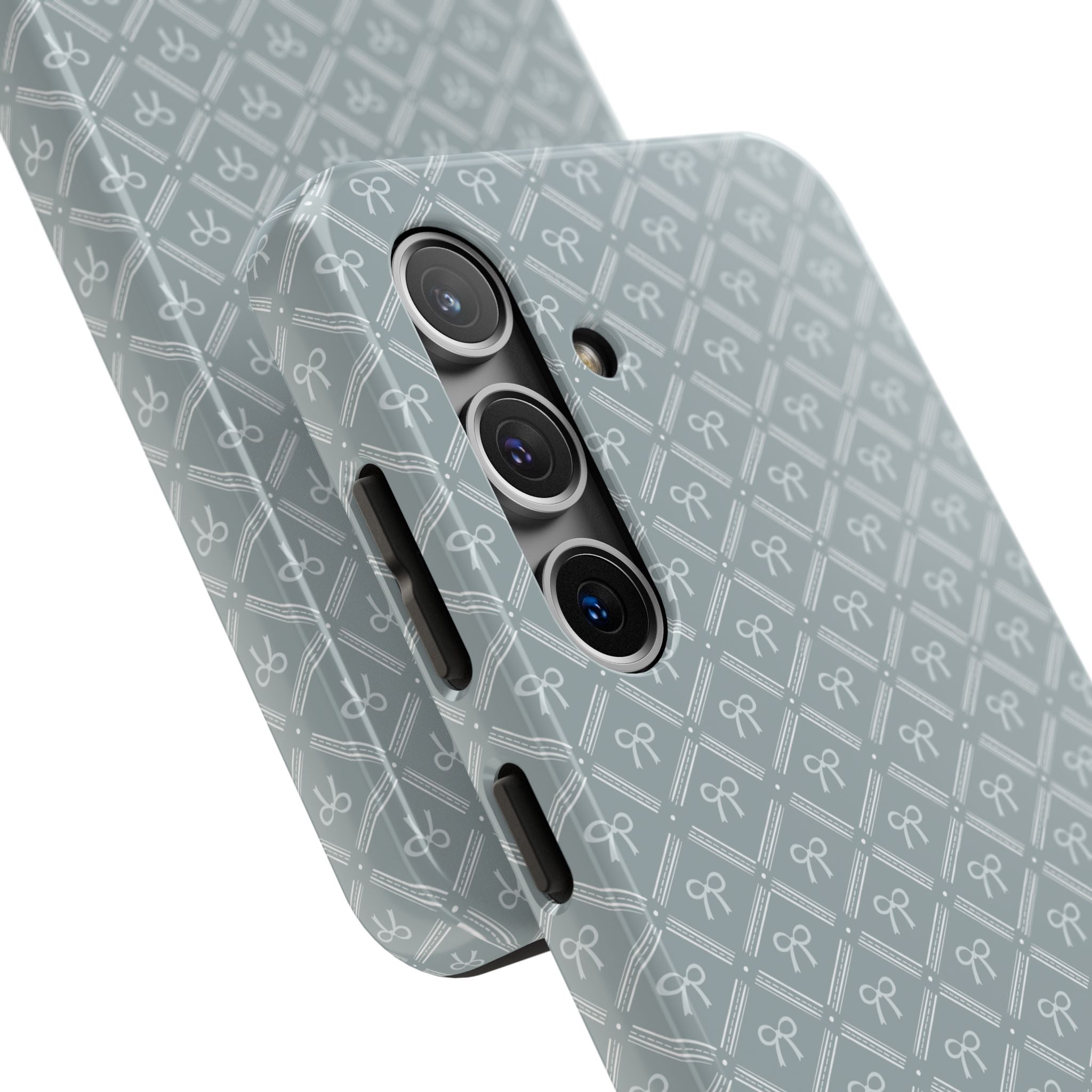 Blue Bows IPhone Case