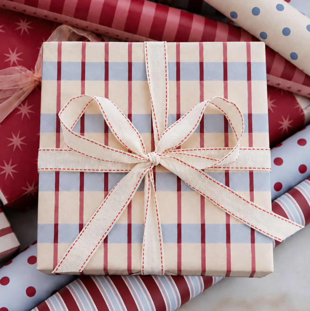 Preppy Stripe Wrapping Paper