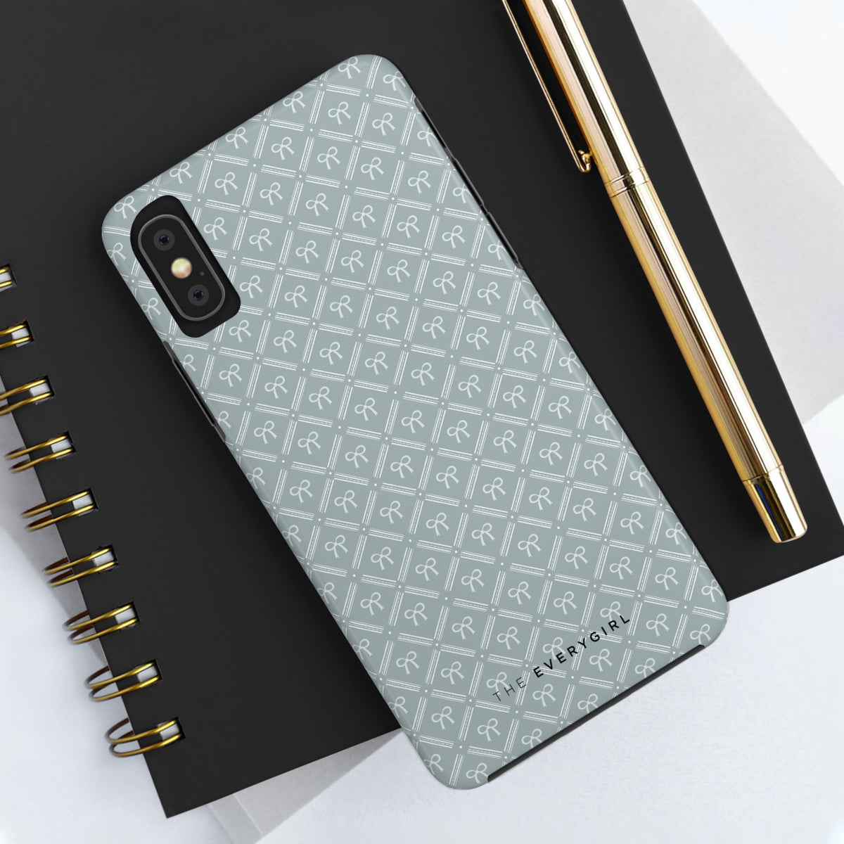 Blue Bows IPhone Case