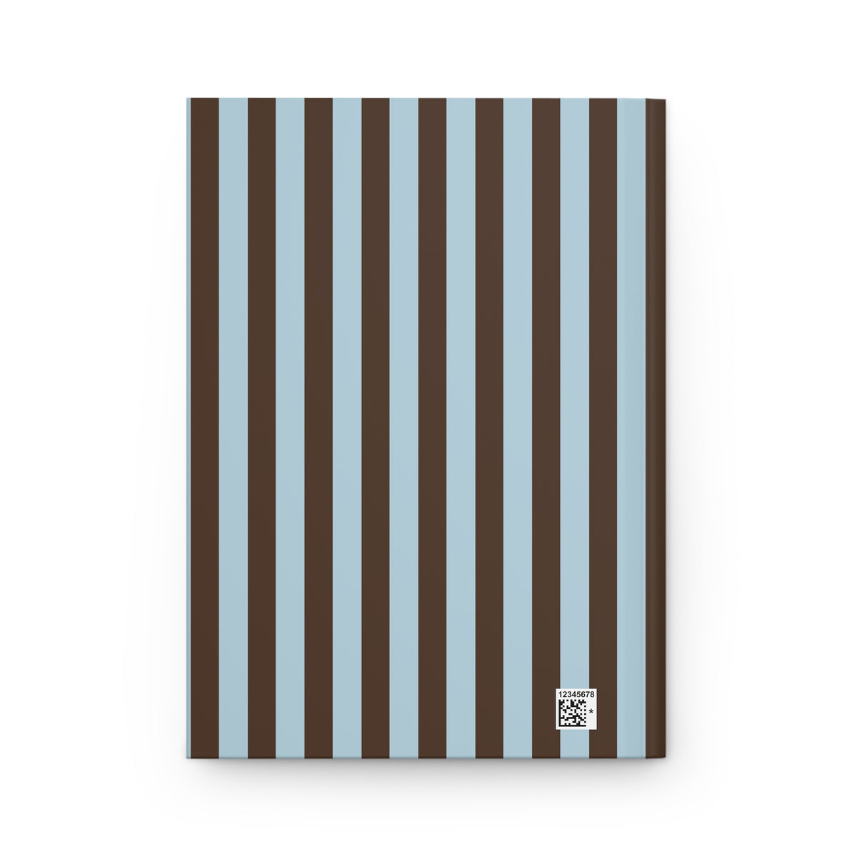 Blue & Brown Stripped Journal