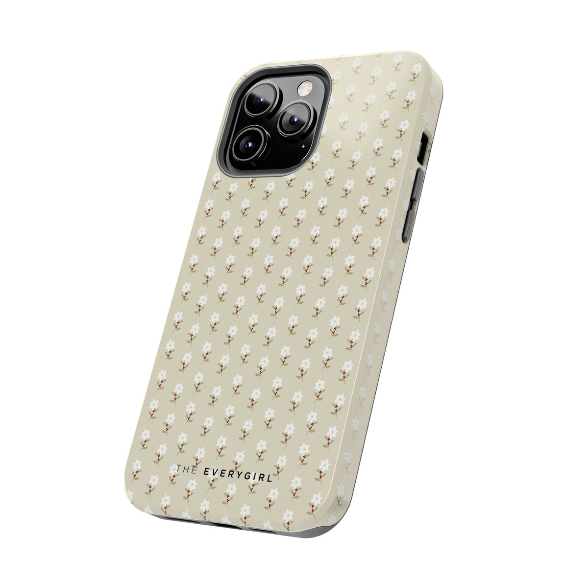 Neutral Tiny Flowers IPhone Case