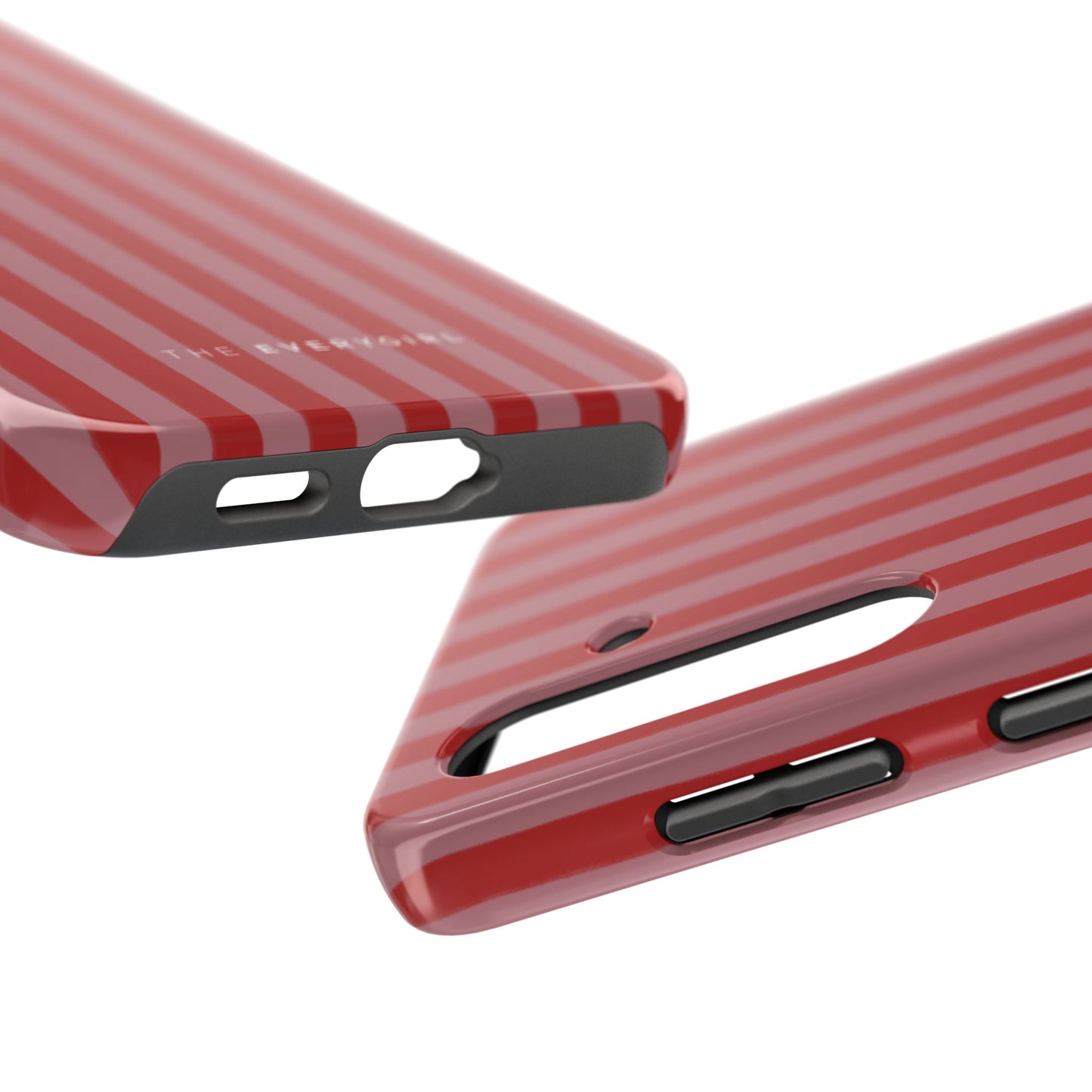 Red & Pink Stripes IPhone Case