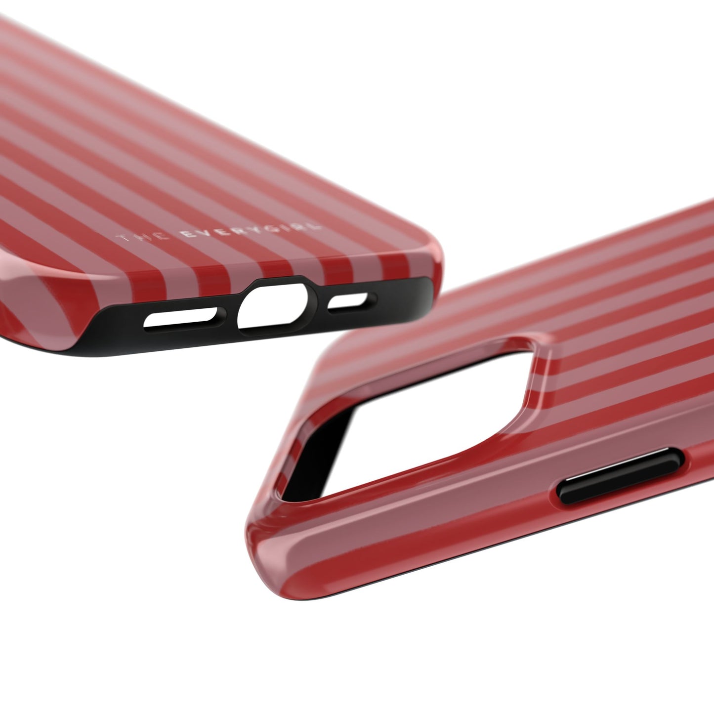 Red & Pink Stripes IPhone Case