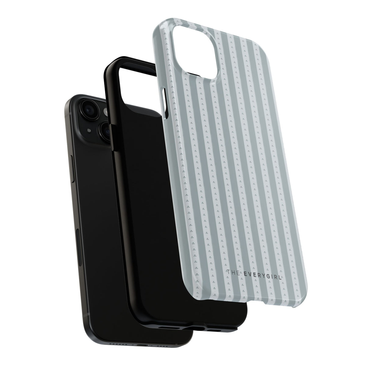 Muted Blue Stripe IPhone Case
