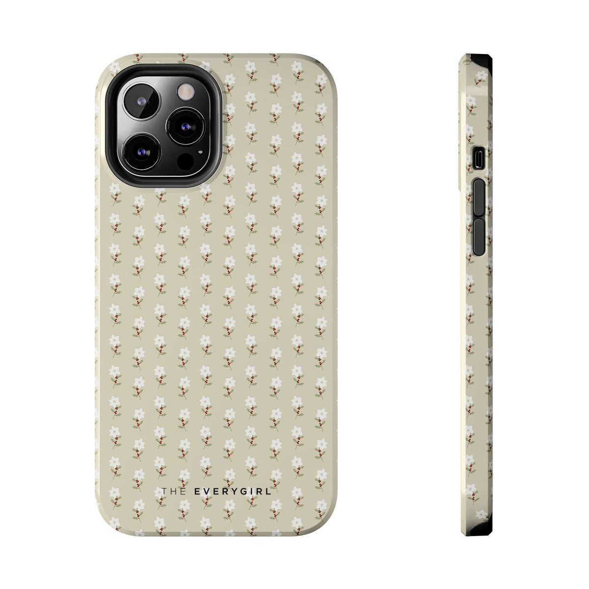 Neutral Tiny Flowers IPhone Case