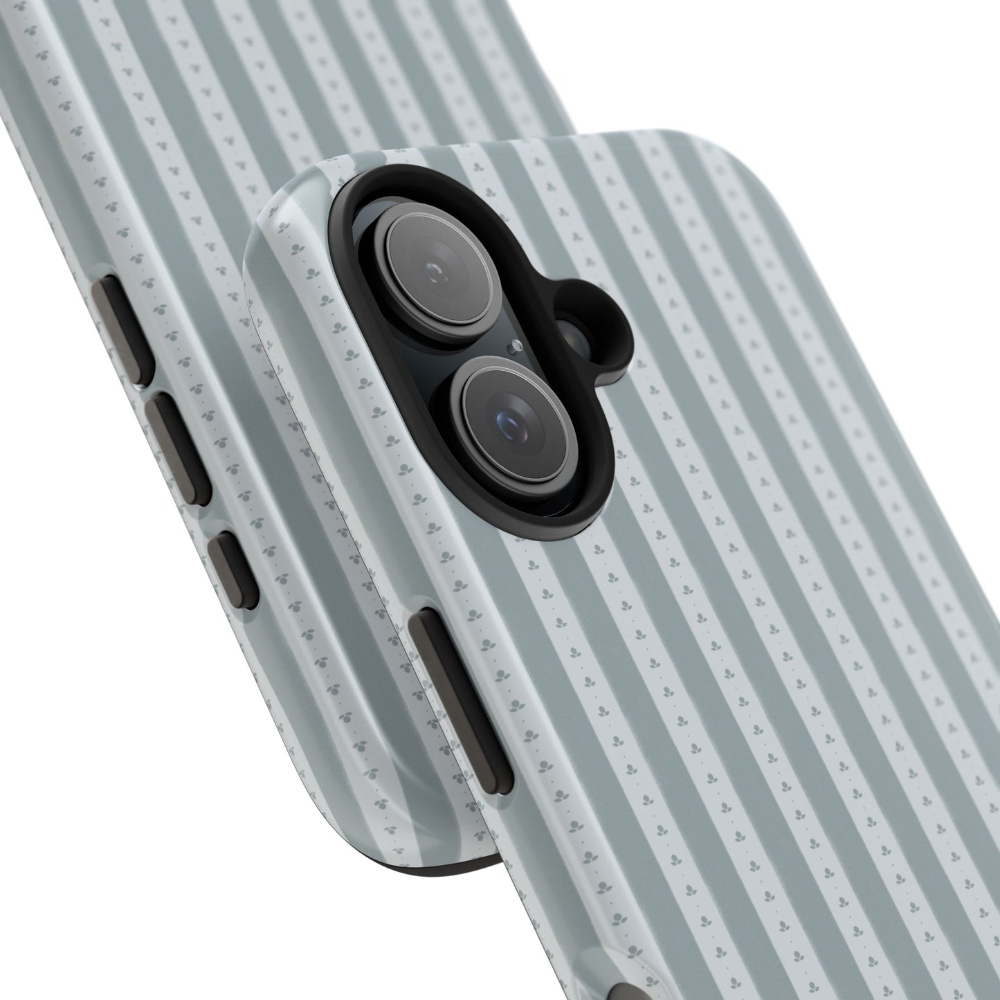 Muted Blue Stripe IPhone Case