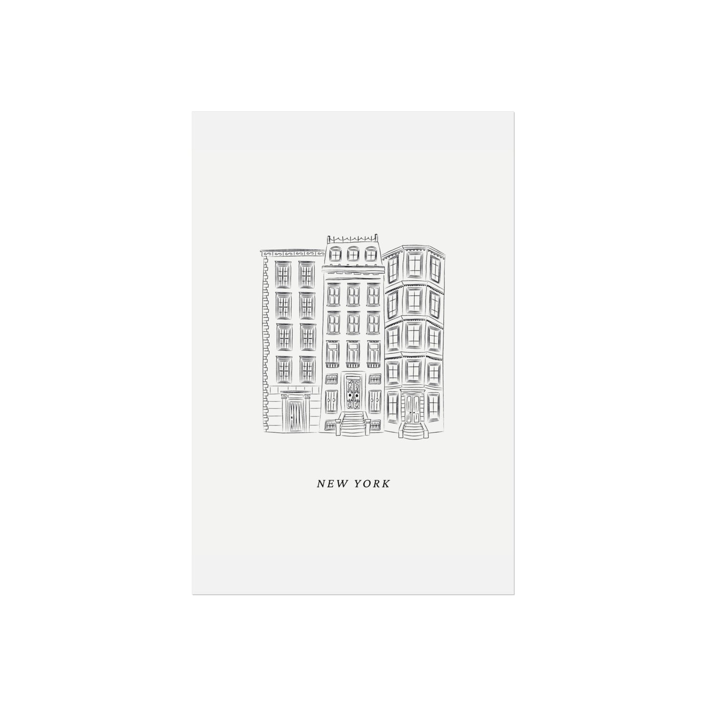 Upper East Side NYC Print