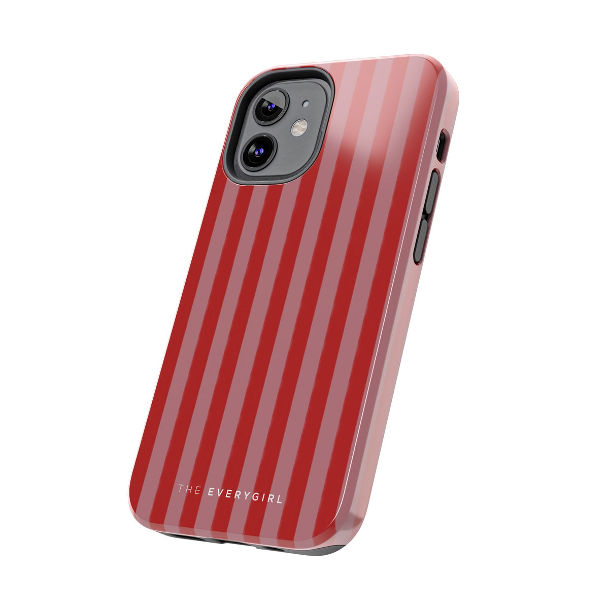 Red & Pink Stripes IPhone Case