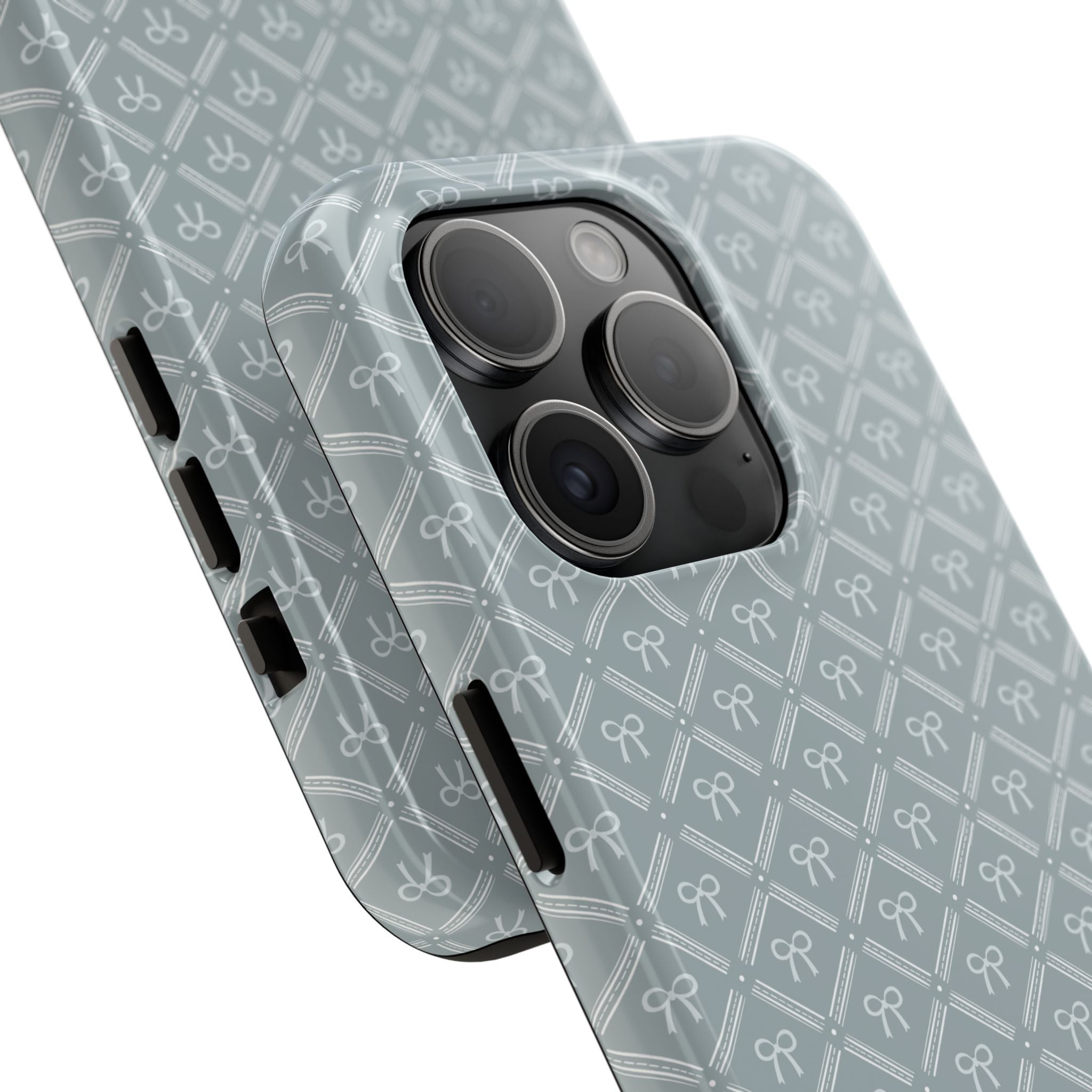 Blue Bows IPhone Case