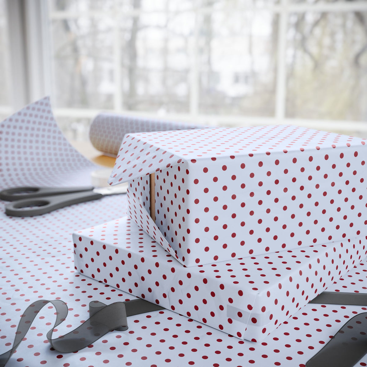 Polka Dots Wrapping Paper