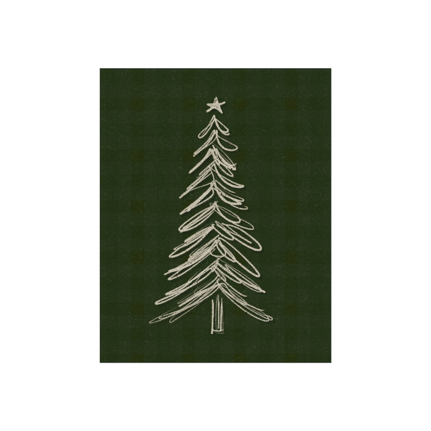 Tree Sketch Wall Art Print