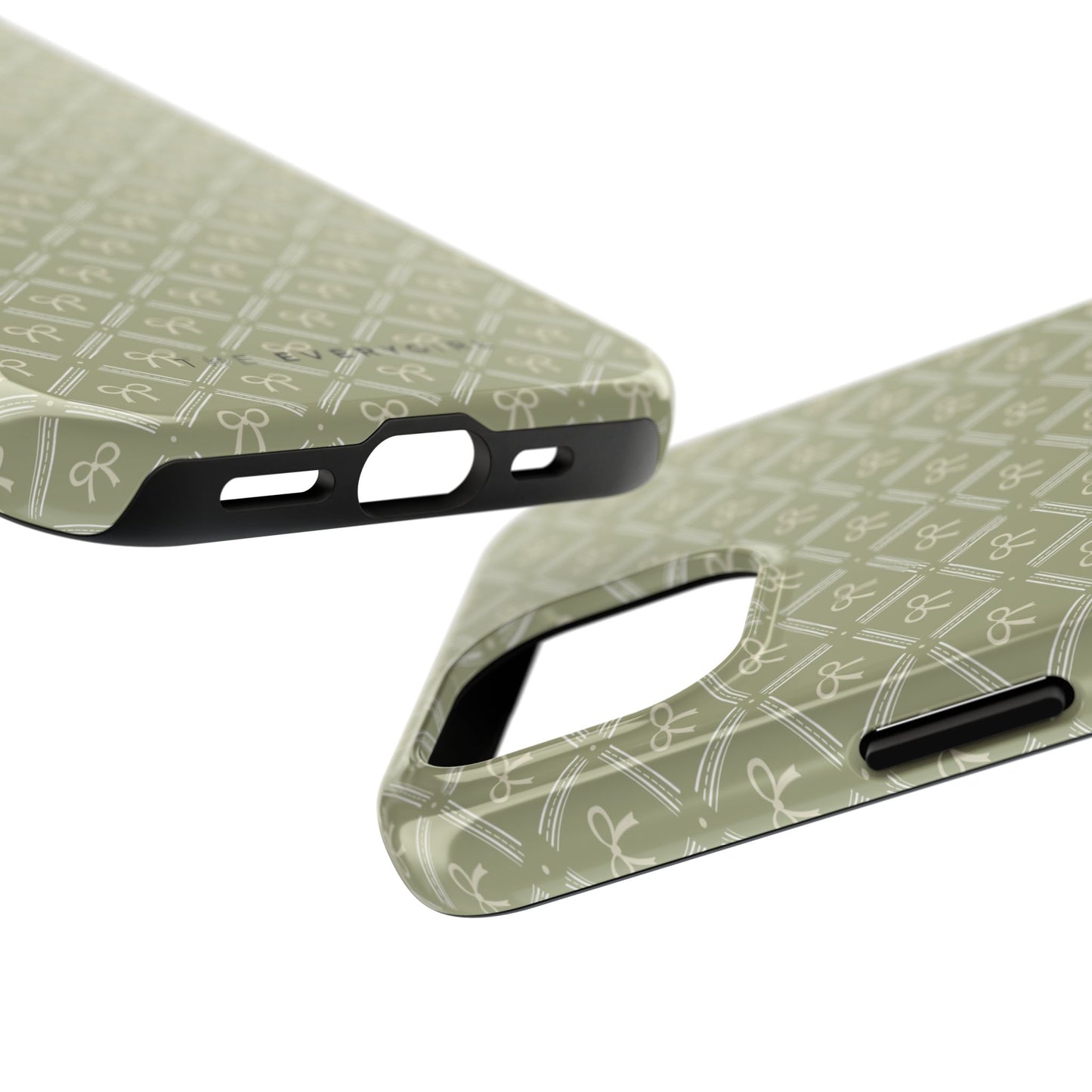 Green Bows IPhone Case
