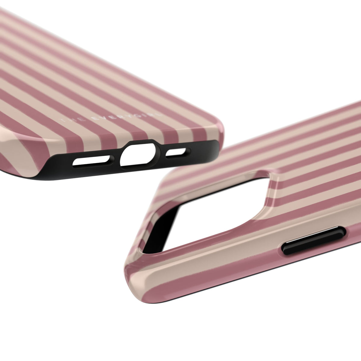 Tone on Tone Pink Stripes IPhone Case
