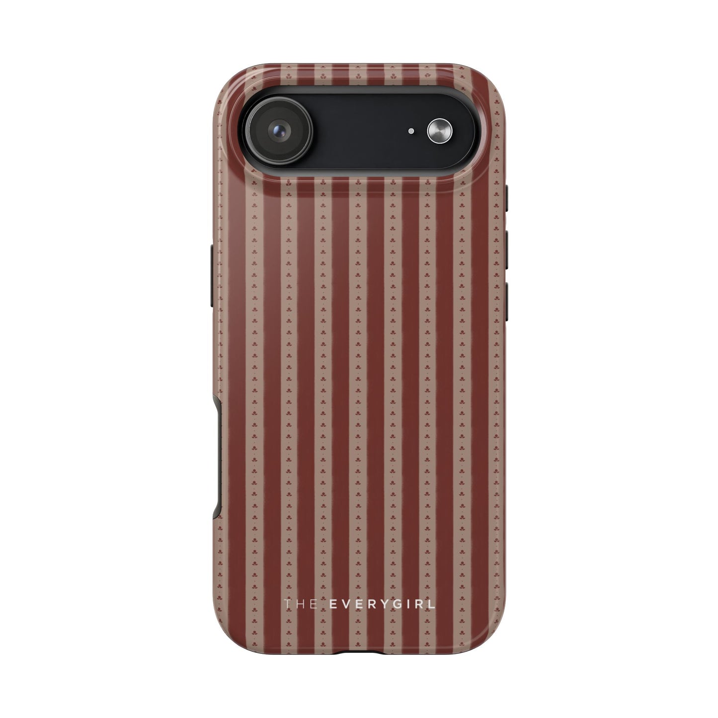 Muted Red Stripe IPhone Case