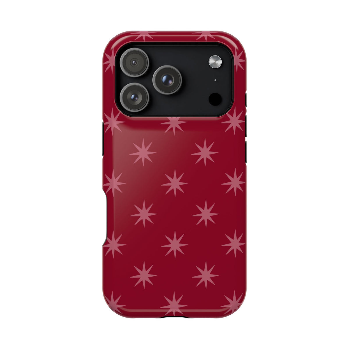 Red & Pink Starburst Phone Case