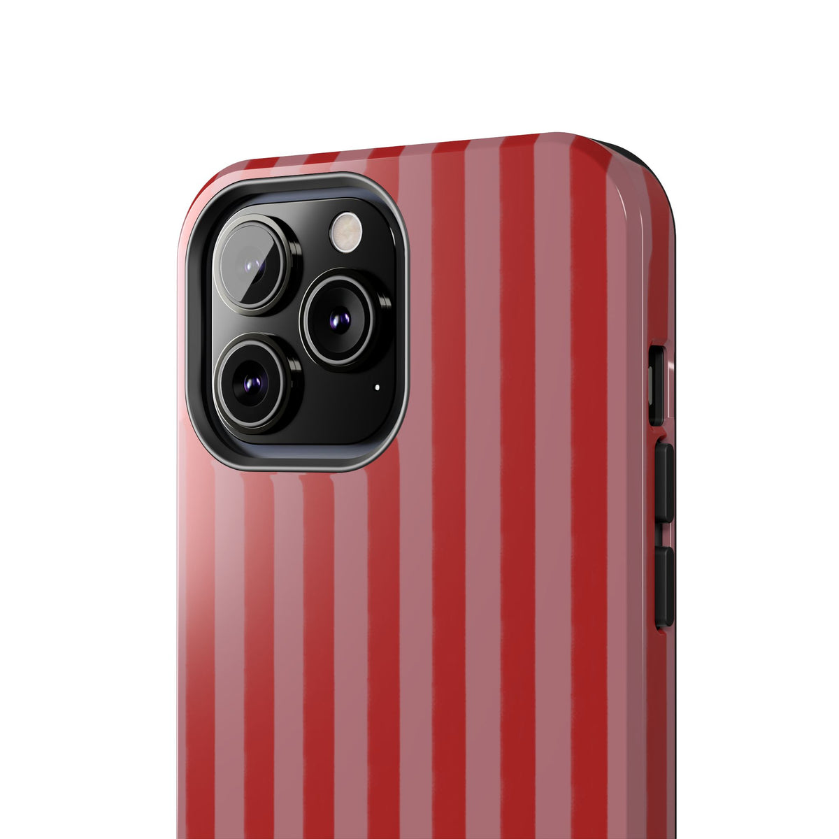 Red & Pink Stripes IPhone Case