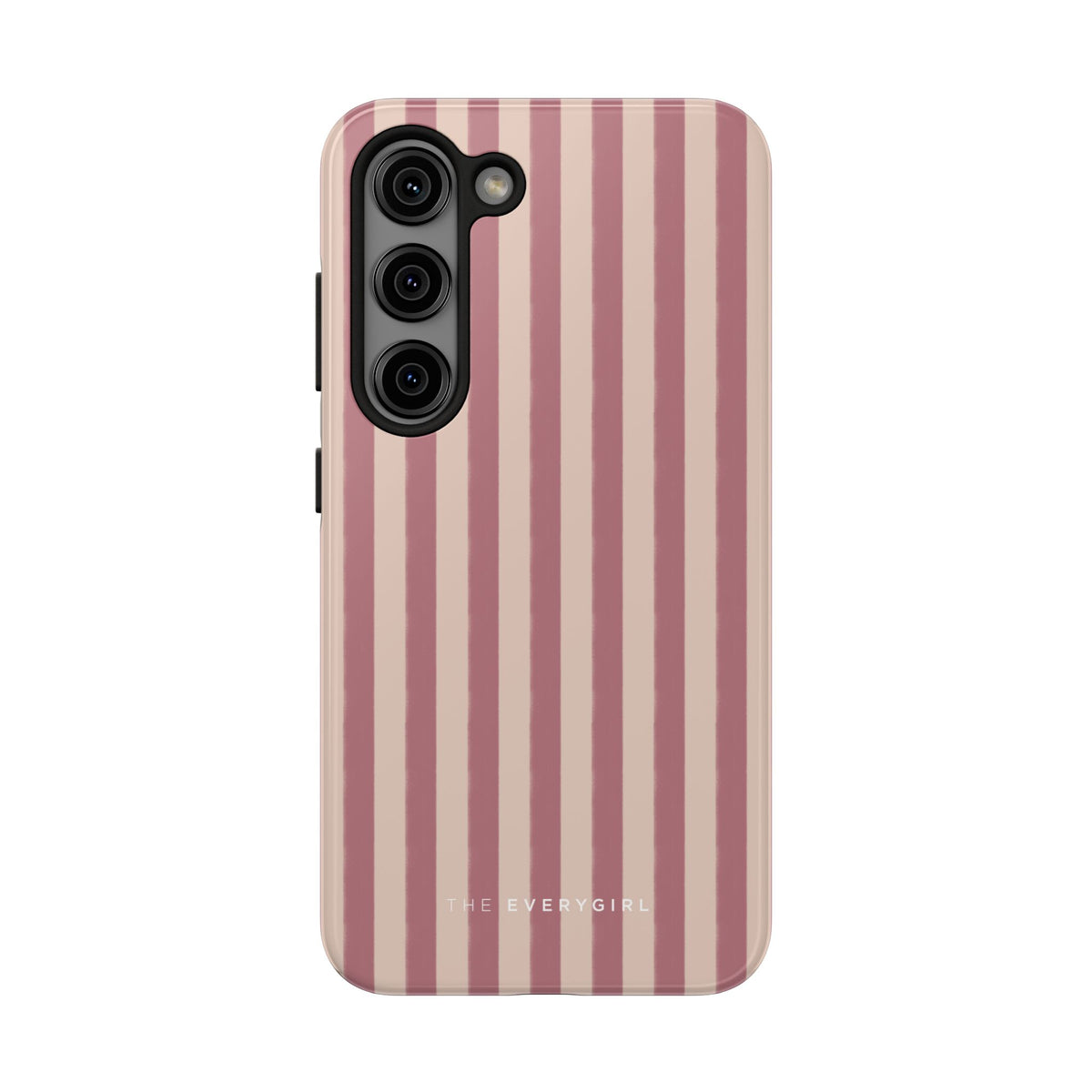 Tone on Tone Pink Stripes IPhone Case