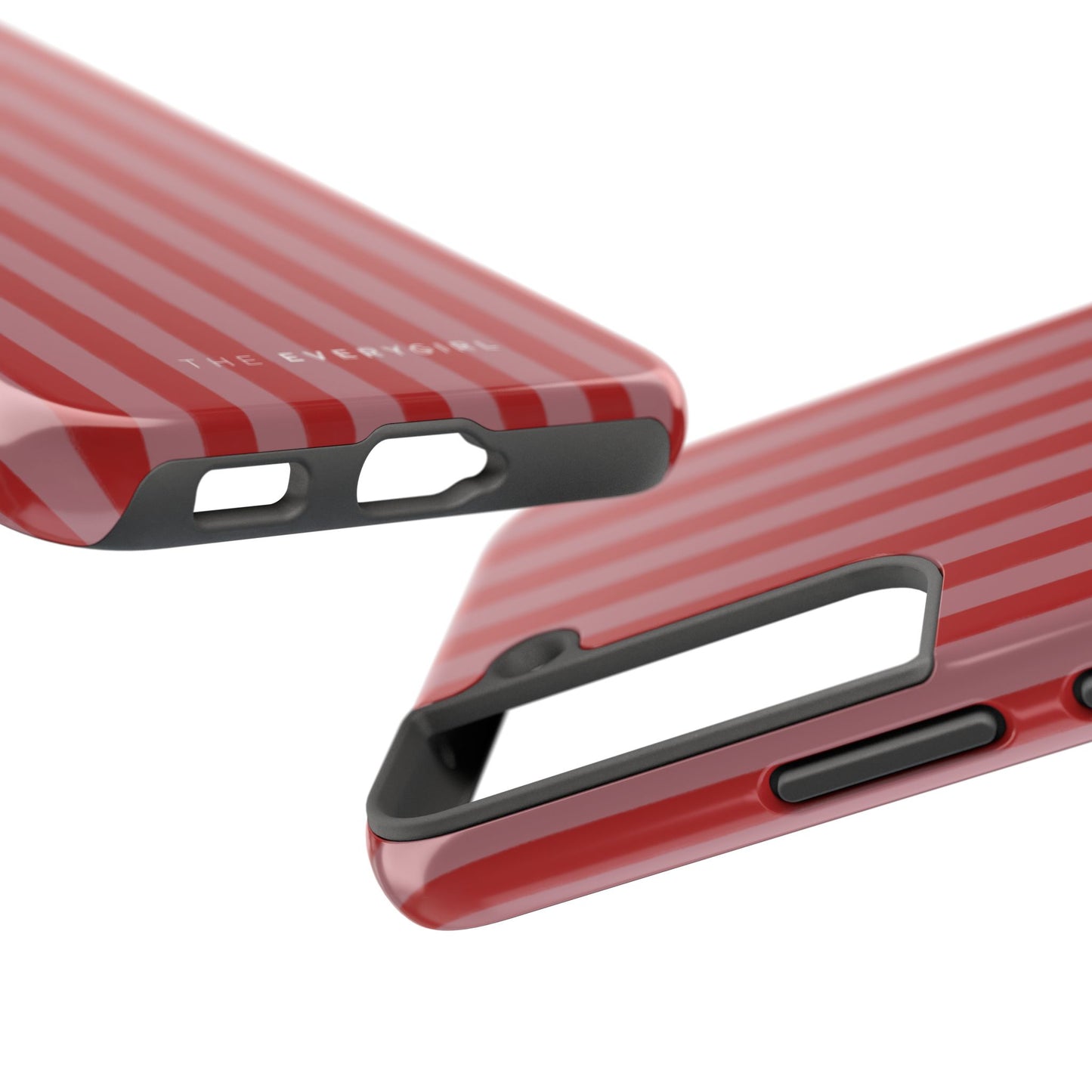 Red & Pink Stripes IPhone Case