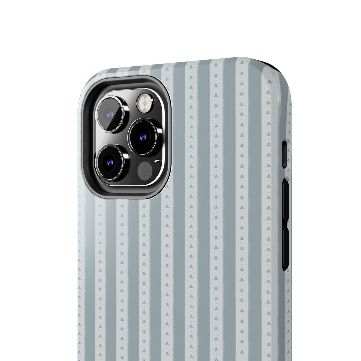 Muted Blue Stripe IPhone Case