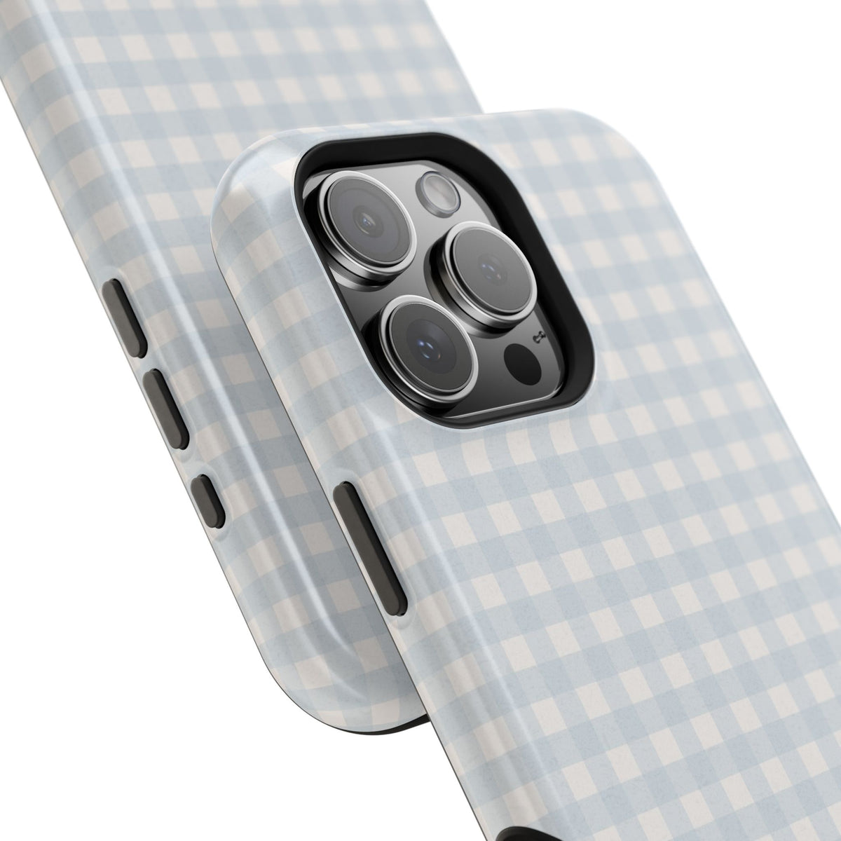 Nancy Meyers Inspired Blue Gingham Phone Case