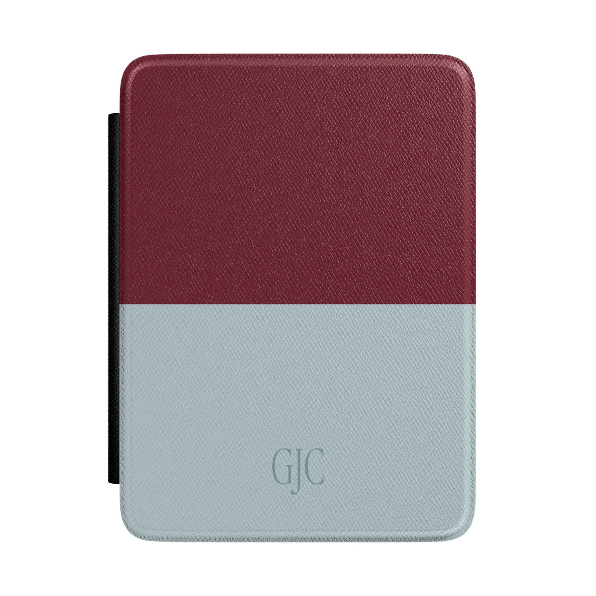 Personalized Colorblock Blue Kindle Case