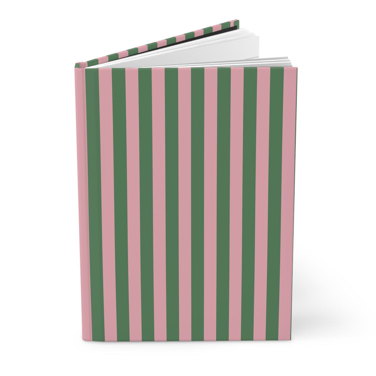 Pink & Green Stripped Journal