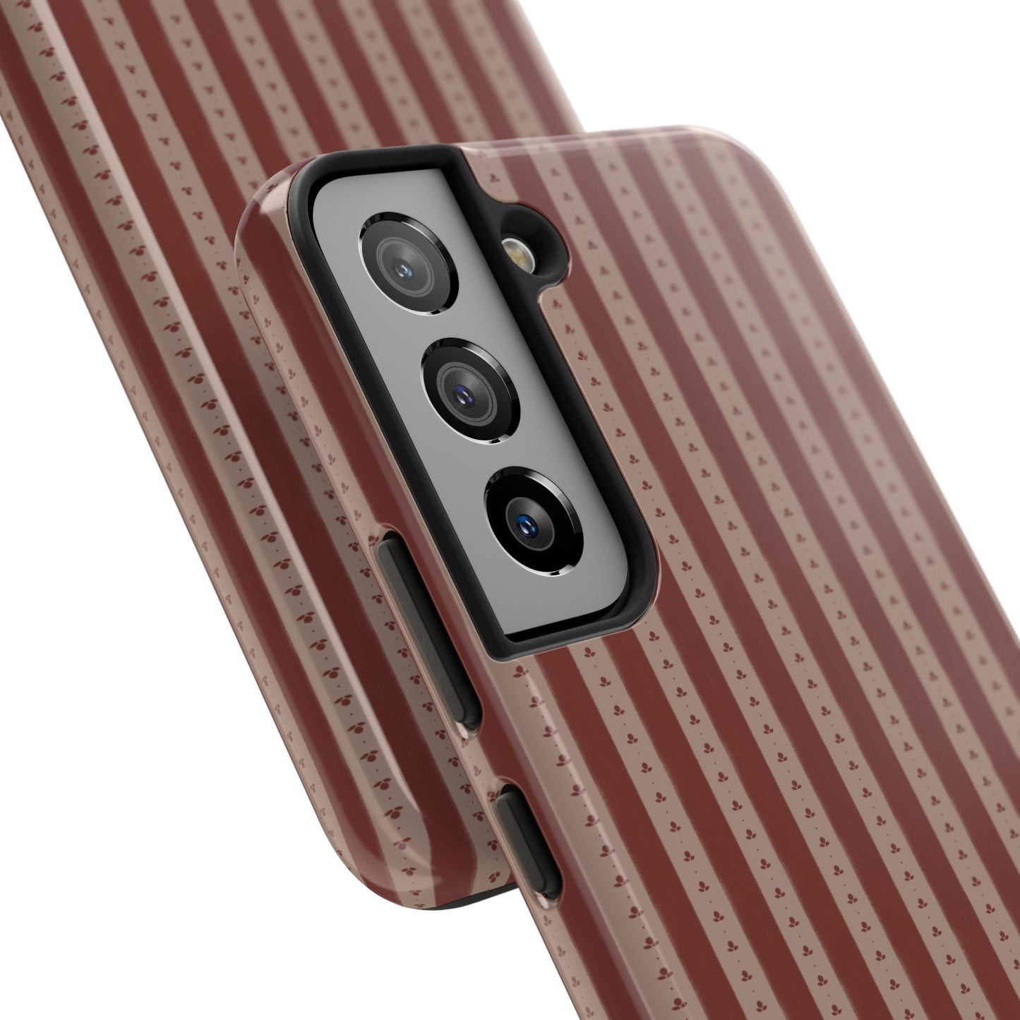Muted Red Stripe IPhone Case