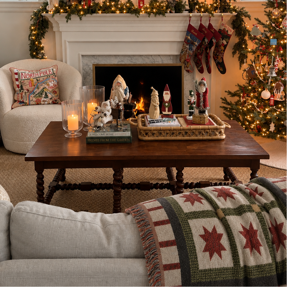 Woven Heirloom Holiday Blanket