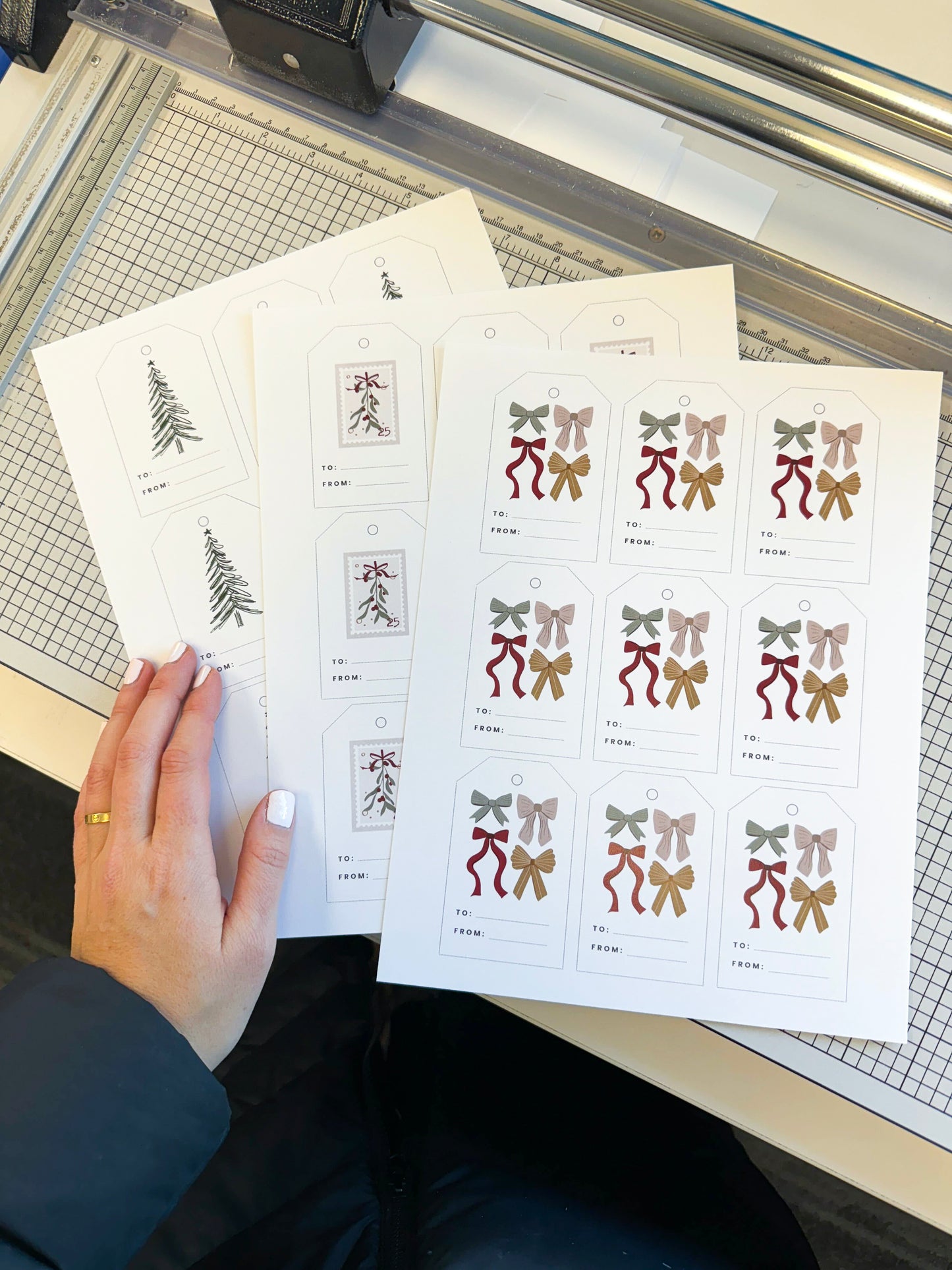 Holiday Gift Tag Printables