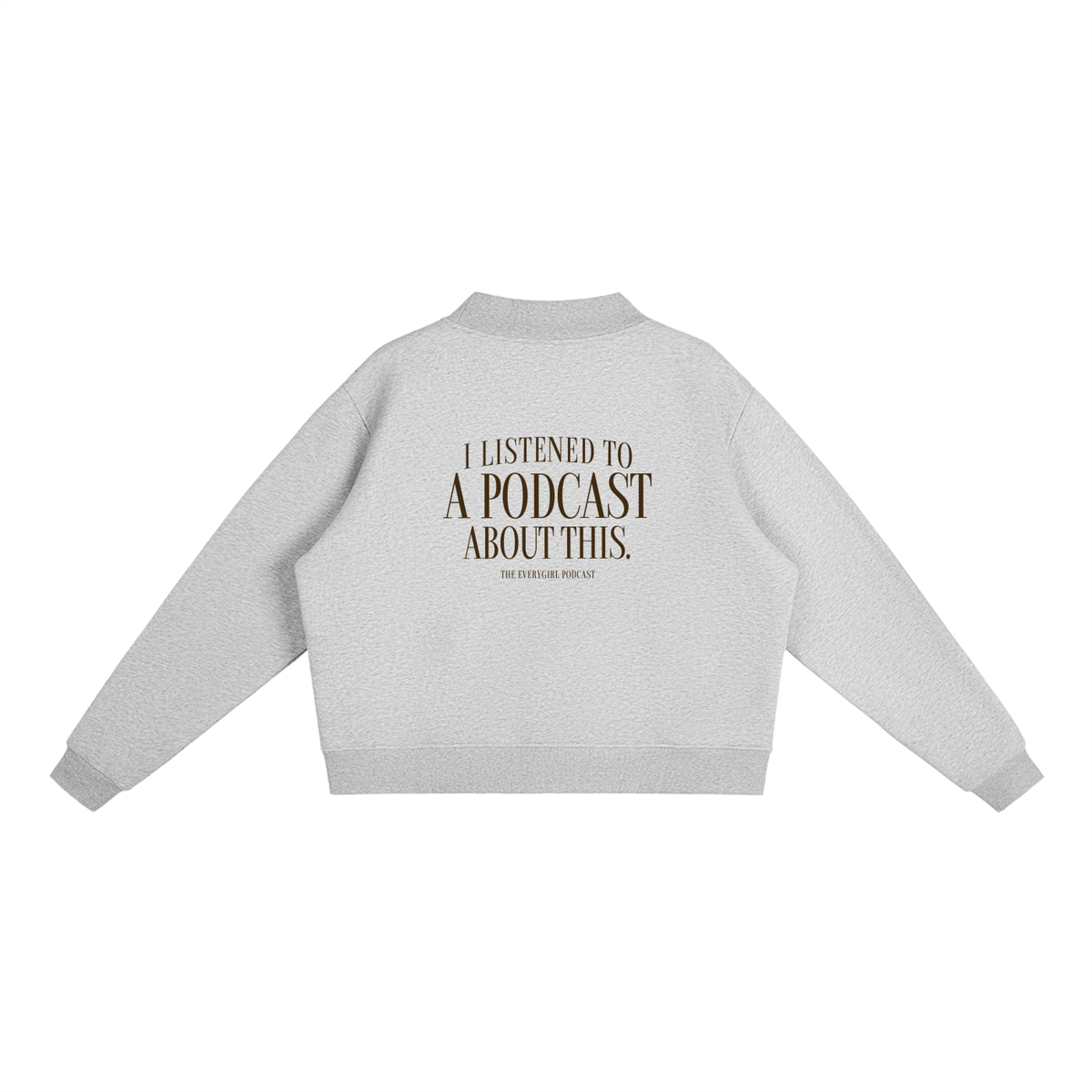 Podcast Fleece Mockneck Crew