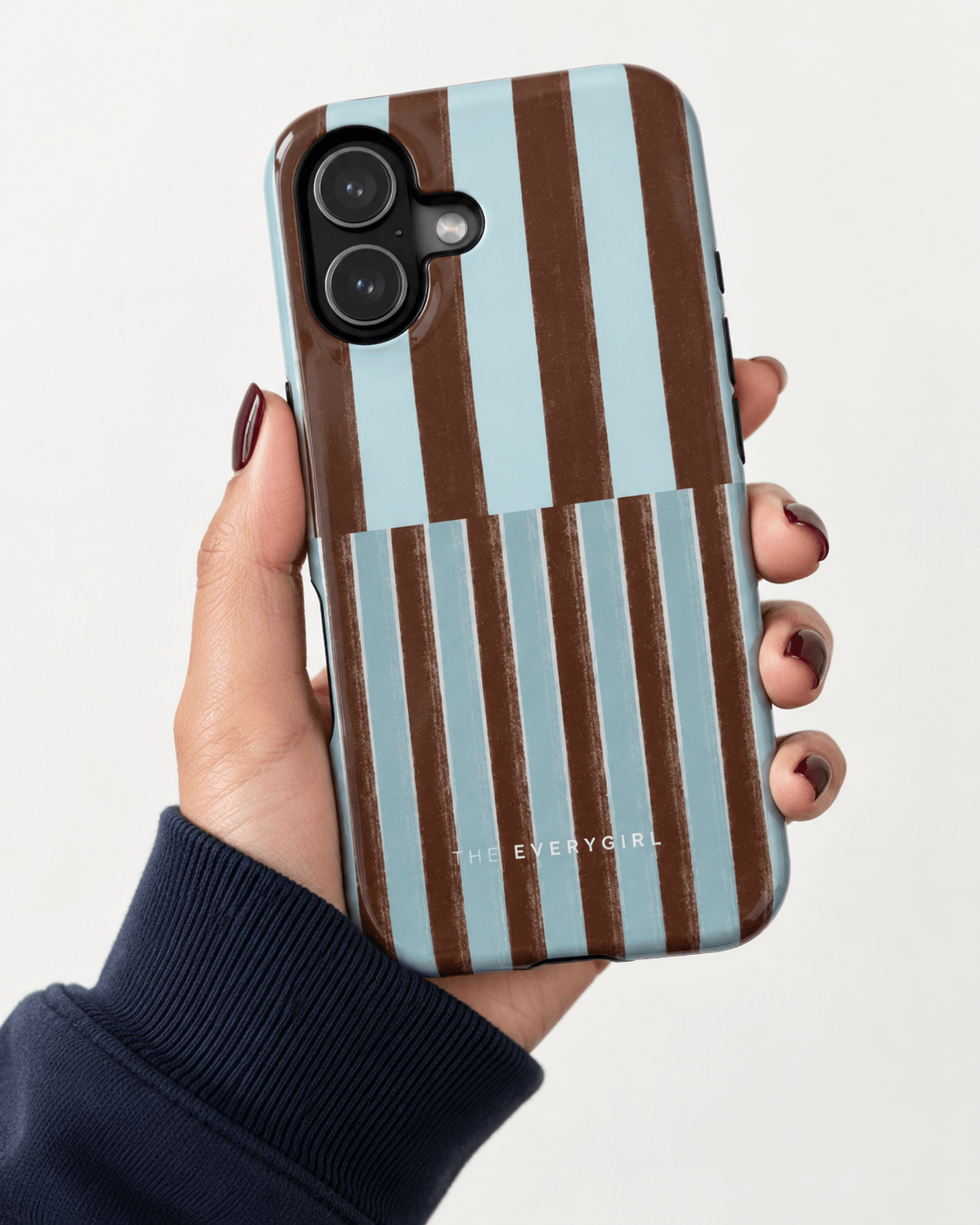Blue & Brown Contrast Phone Case