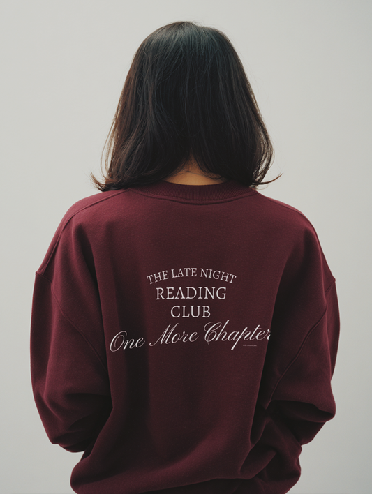 Late Night Reading Club Crewneck