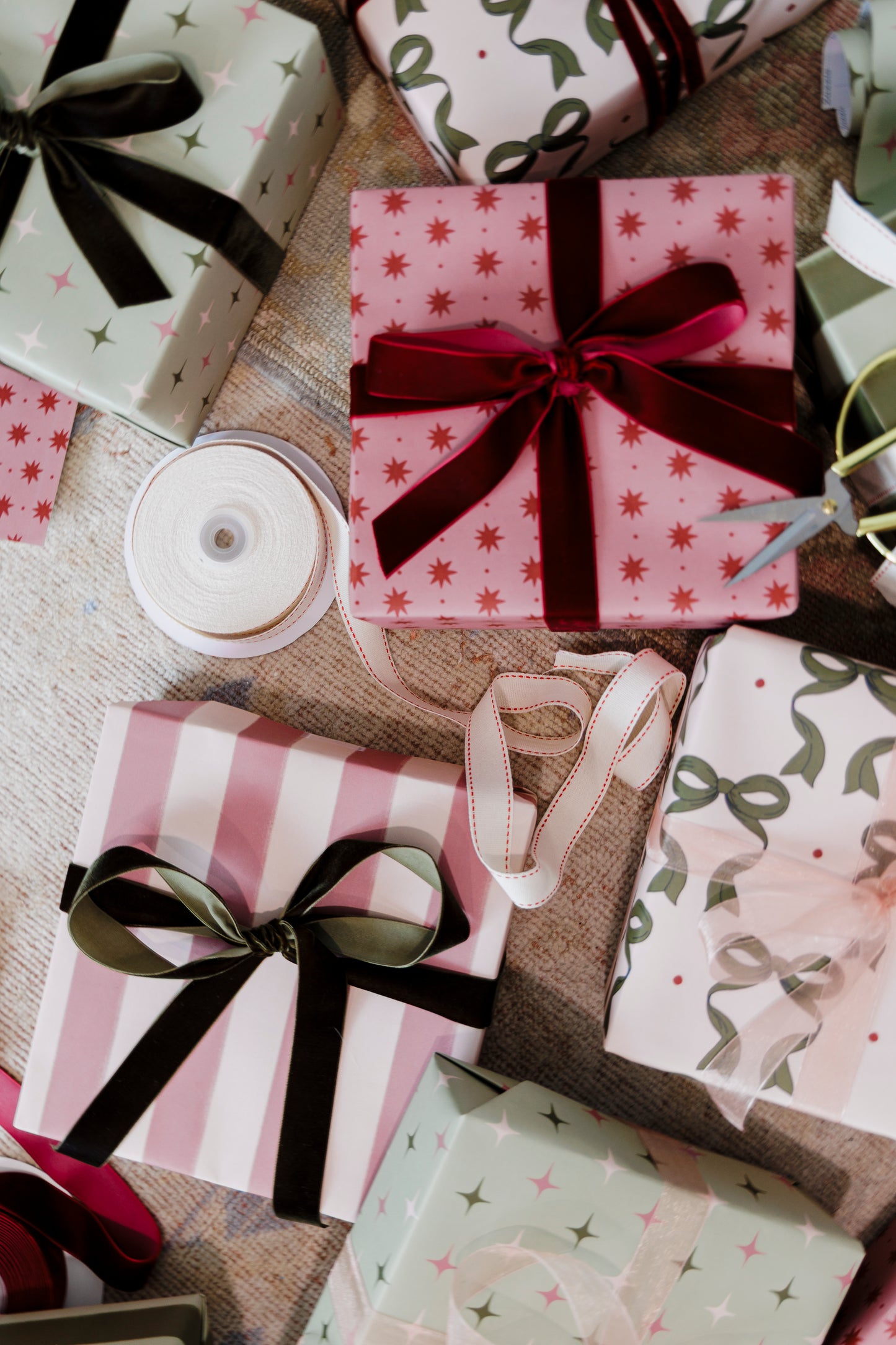 Starburst Gift Wrapping Paper