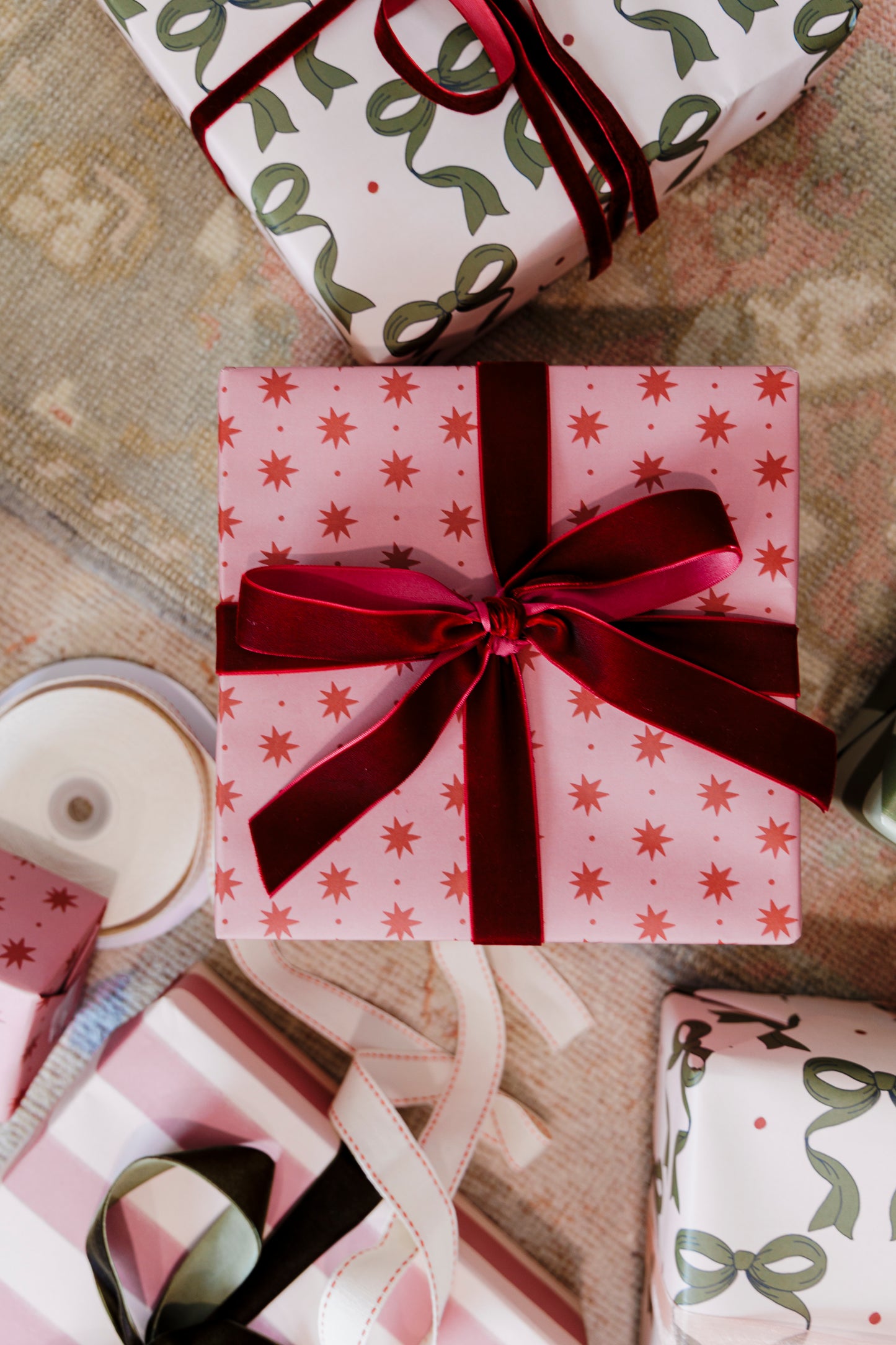 Starburst Gift Wrapping Paper