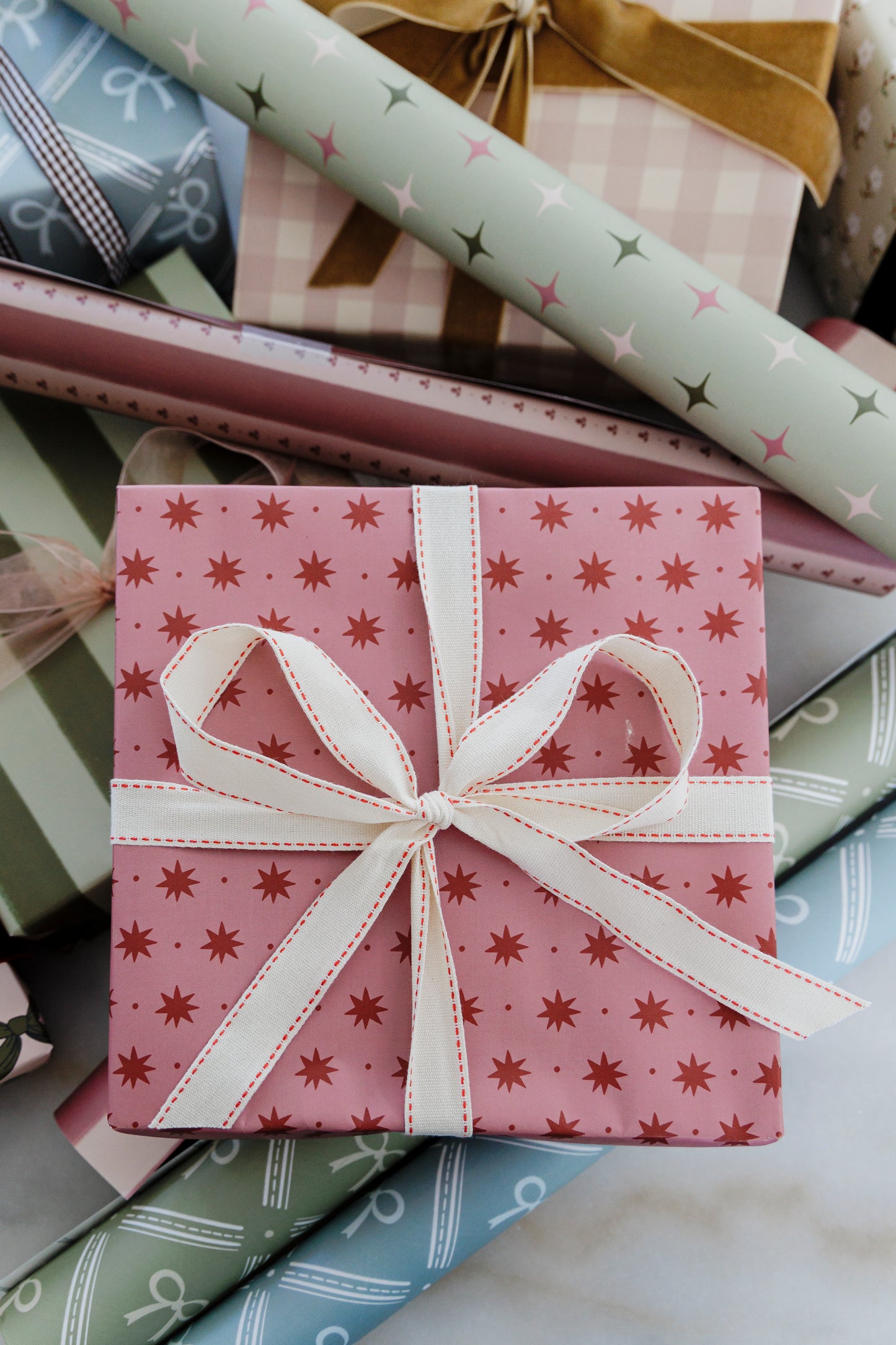 Starburst Gift Wrapping Paper