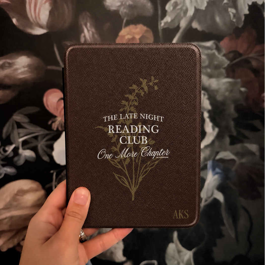 Dark Academia Late Night Reading Club Kindle Case