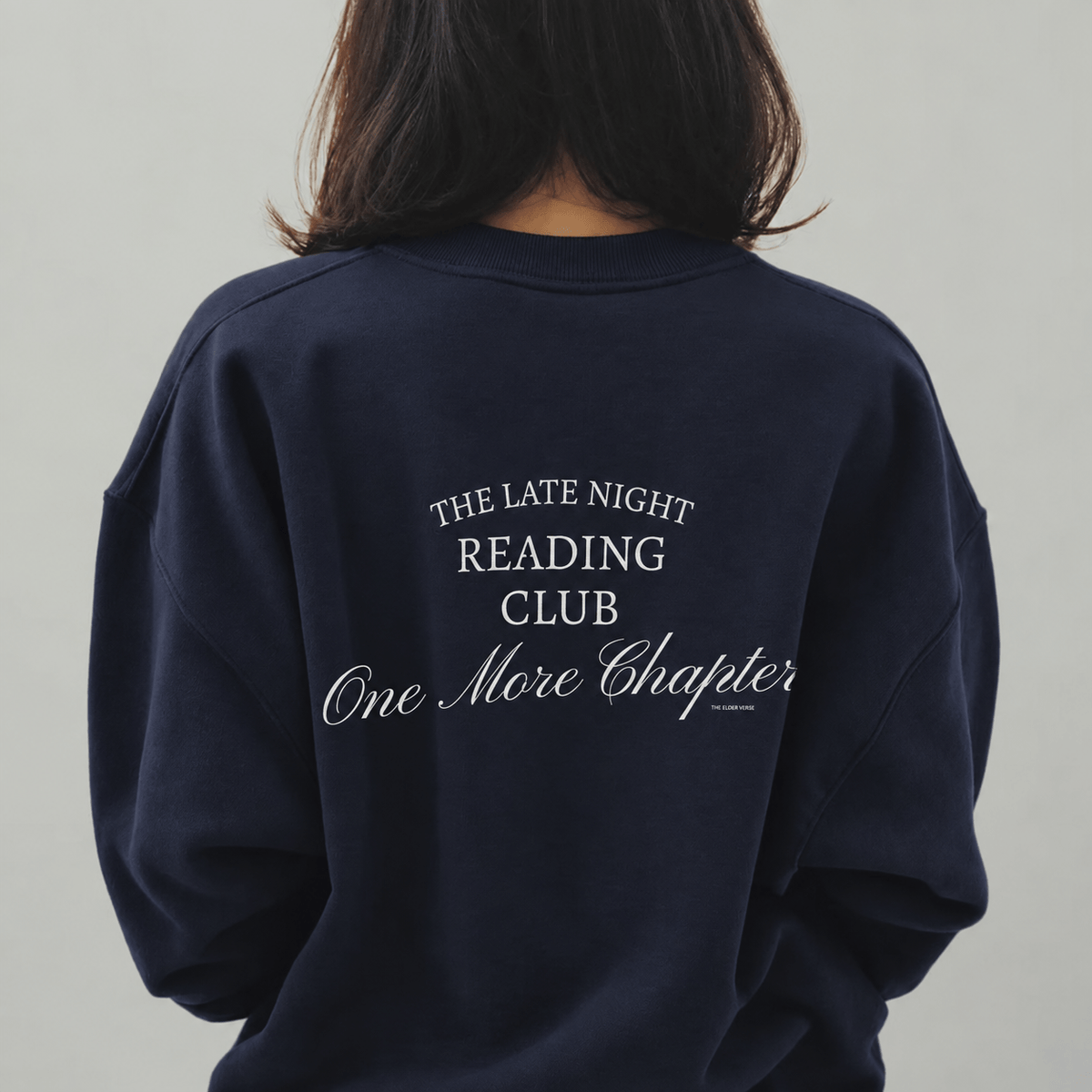 Late Night Reading Club Oversized Sweatshirt