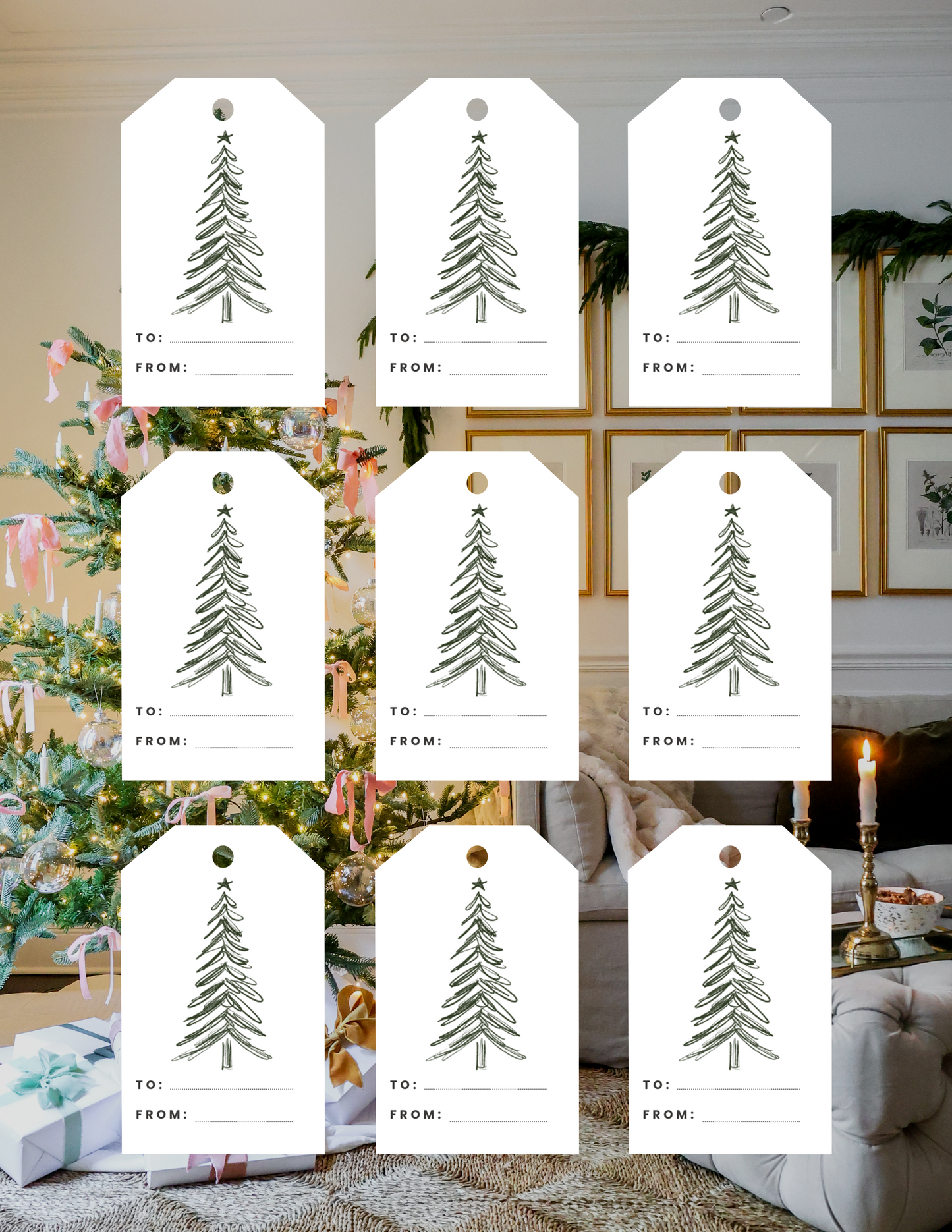 Holiday Gift Tag Printables