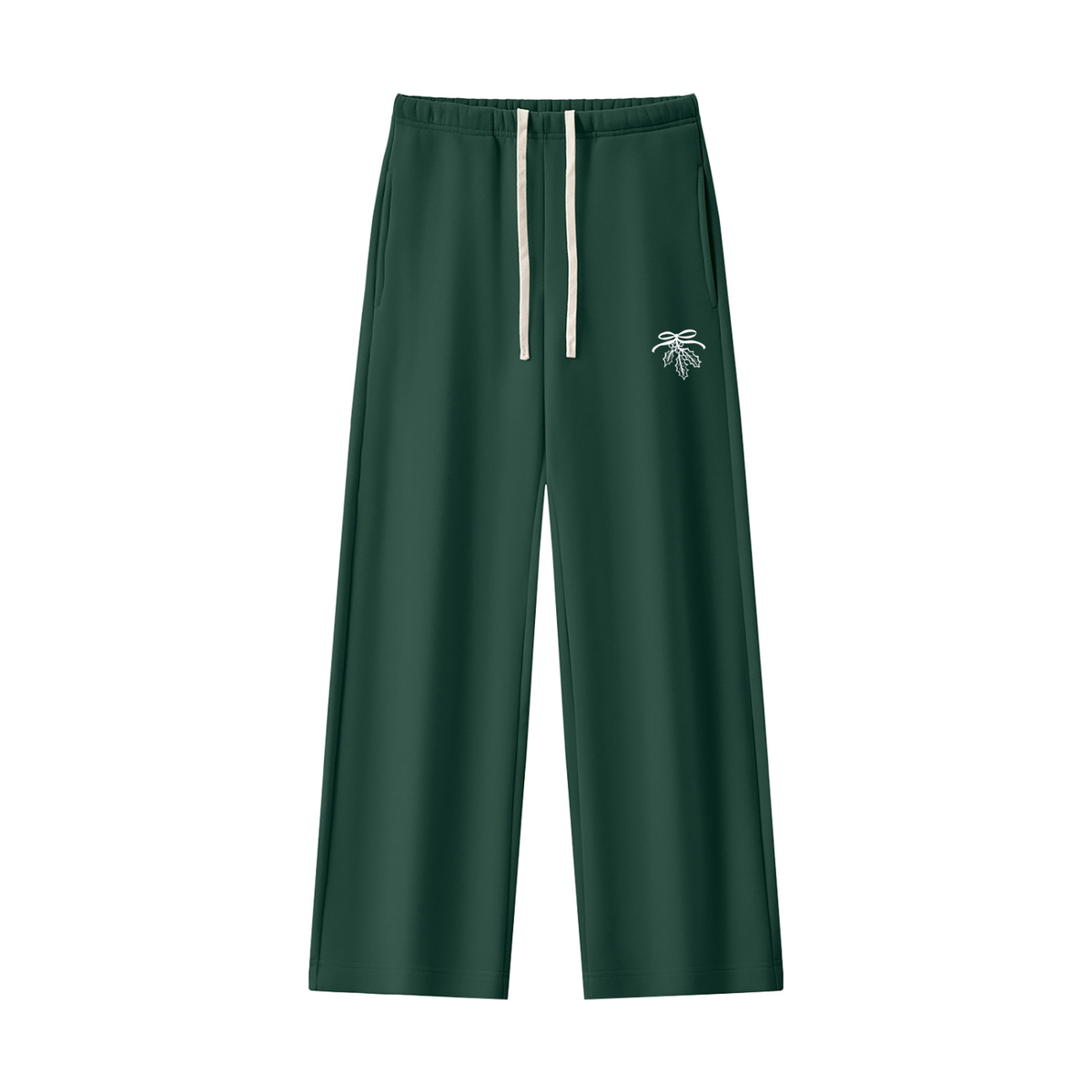 Holly Bow Sweatpants