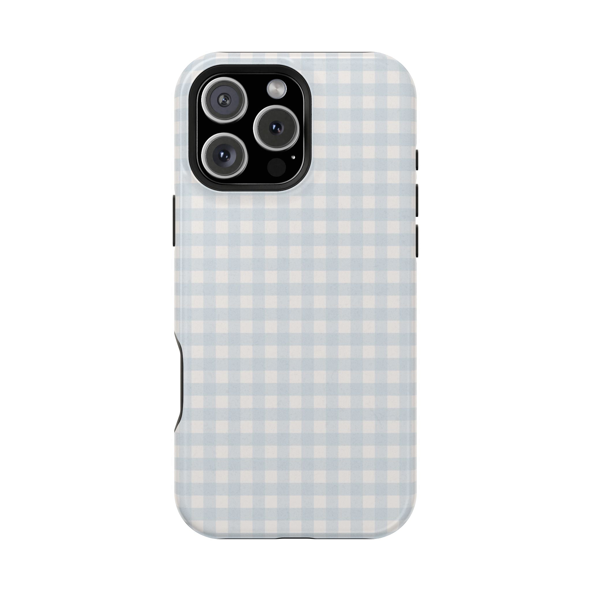 Nancy Meyers Inspired Blue Gingham Phone Case