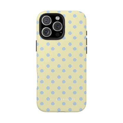 Third Coast – Yellow & Blue Polka Dots Phone Case