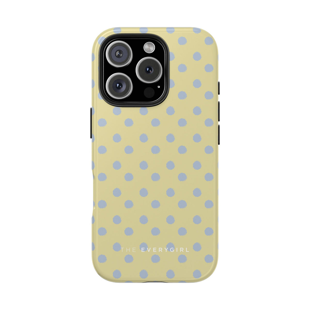 Yellow & Blue Polka Dots Phone Case