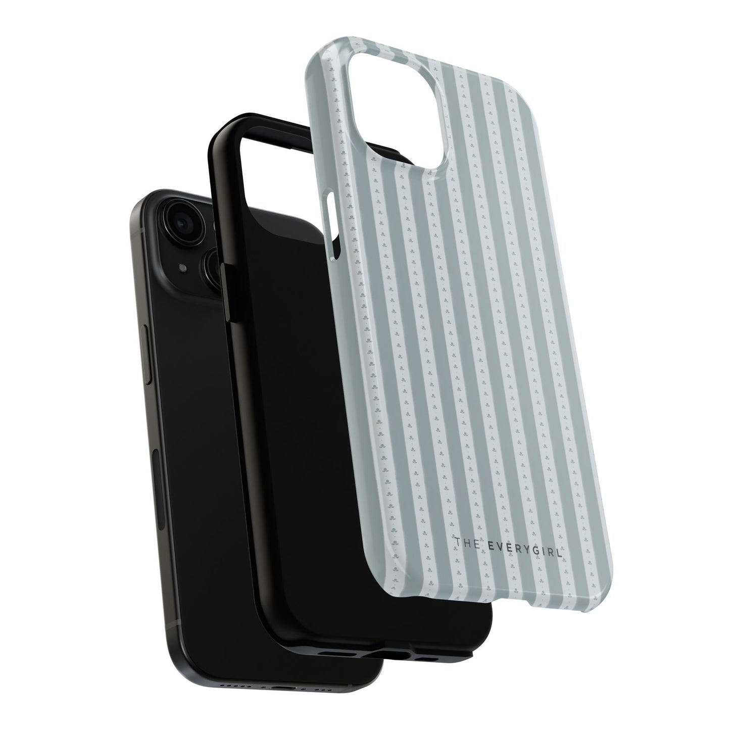 Muted Blue Stripe IPhone Case