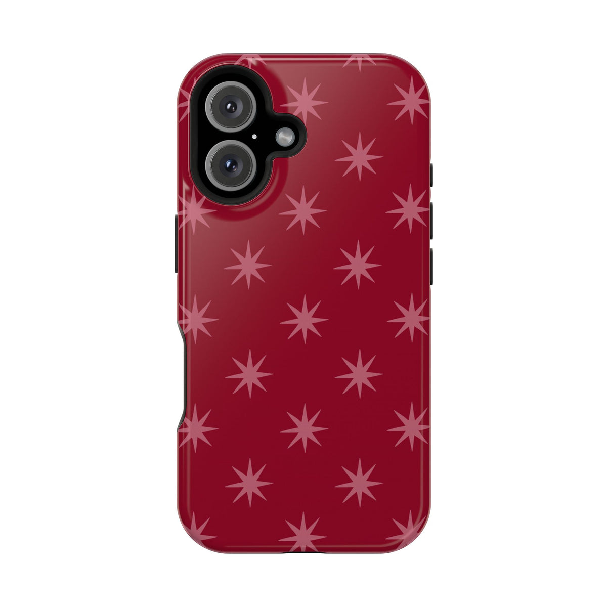 Red & Pink Starburst Phone Case