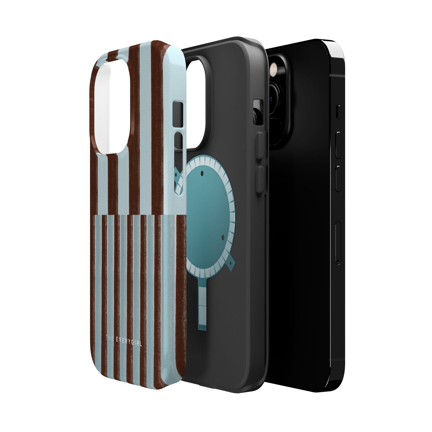 Blue & Brown Contrast Phone Case