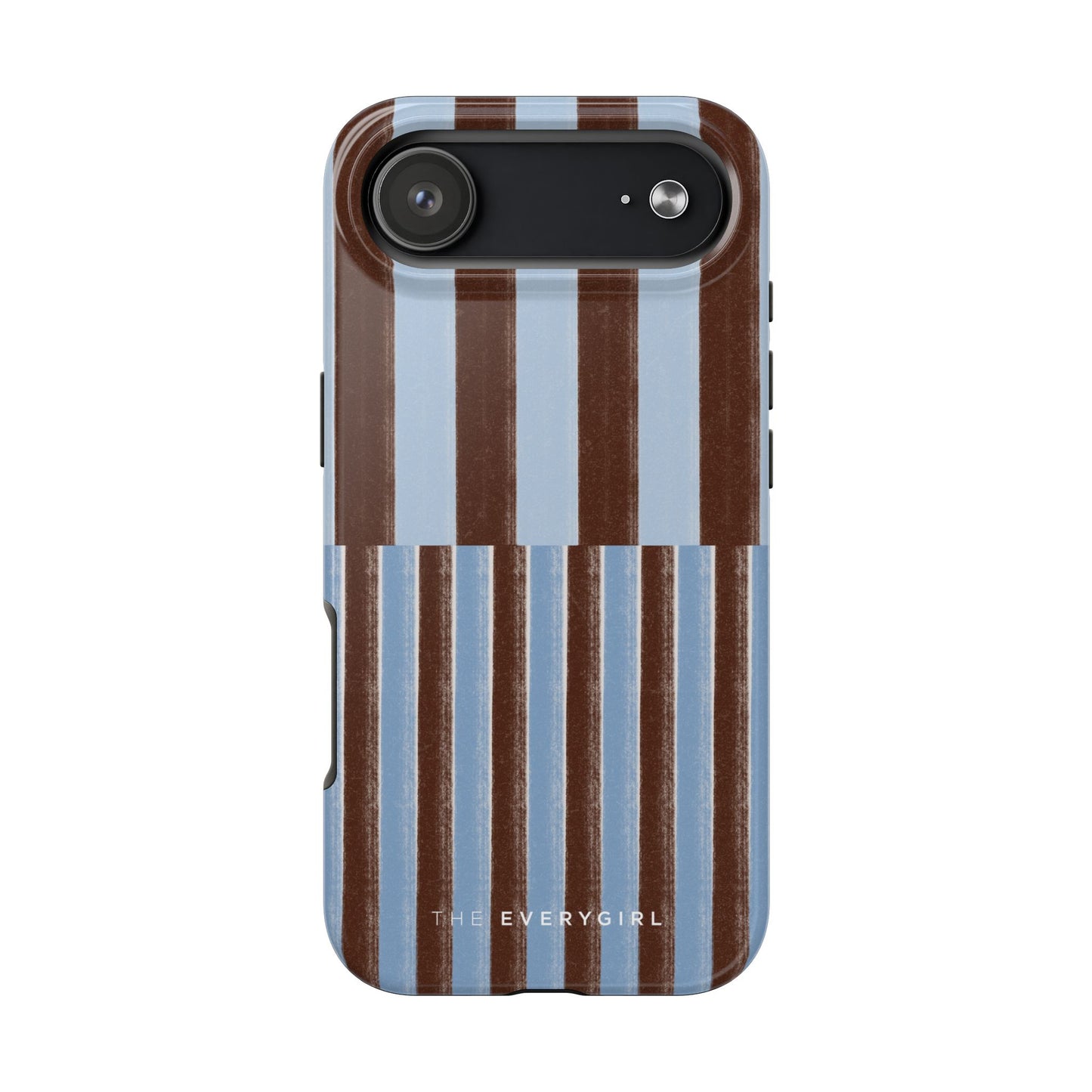 January Blue & Brown Phone Case