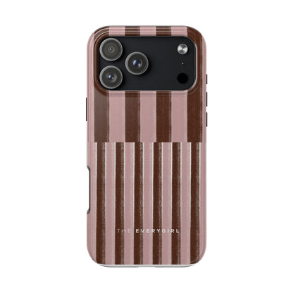 February Pink and Brown Phone Case